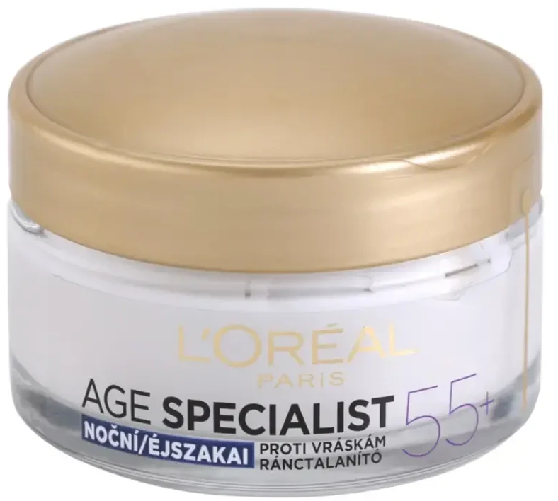 L'Oreal D/E AGE SPECIALIST 55+ naktinis veido kremas 50ml 