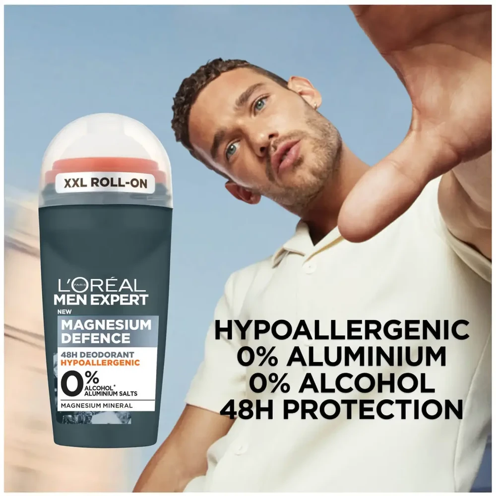 L'Oréal Paris Men Expert Magnesium Defence Dezodorantas vyrams, 50 ml