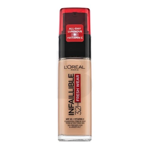 L´Oréal Paris Infaillible 24H Fresh Wear makiažo pagrindas 30 ml (145 Rose Beige)