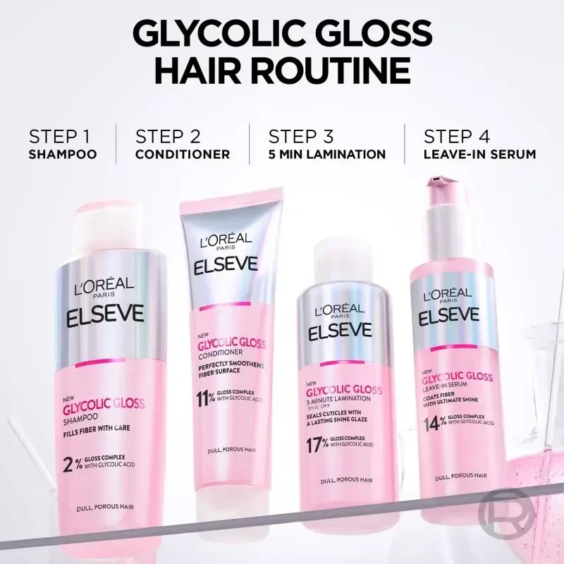 L'Oréal Professionnel Elseve glikolinės rūgšties blizgumo kondicionierius – 150 ml