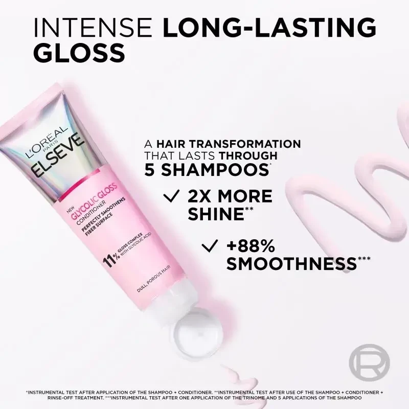 L'Oréal Paris Elseve glikolinis blizgesio kondicionierius Kondicionierius