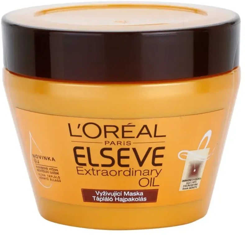 L'Oréal Paris Elseve Extraordinary Oil Jojoba Multi-Use Mask Plaukų kaukė moterims, 300 ml