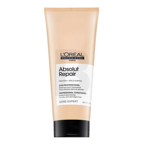 L'Oreal Professionnel Serie Expert Absolut Repair Protein + Gold Quinoa plaukų kondicionierius akimirksniu atkuriantis, 200 ml
