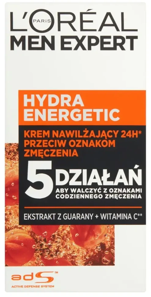 MEN EXPERT veido kremas Hydra Energetic 50ml