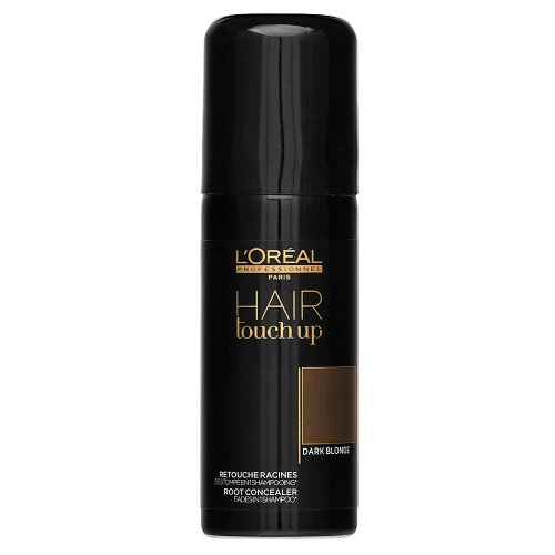 Purškiami dažai ataugusioms plaukų šaknims maskuoti  L'oreal Professionnel Hair Touch Up, tamsiems blondiniškiems plaukams,  75 ml