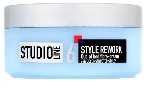 L'Oréal Paris Studio Line Style Rework Out Of Bed Fiber kreminis plaukų želė moterims, 150 ml