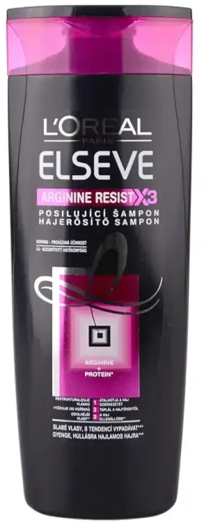 L'Oréal Paris Elseve Full Resist Aminexil Strengthening Šampūnas Šampūnas moterims, 400 ml