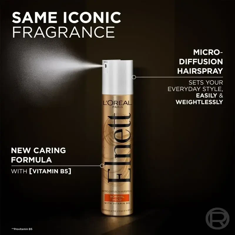 L'Oréal Paris Elnett Micro-Diffusion Hairspray Extra Strong Hold Plaukų lakas