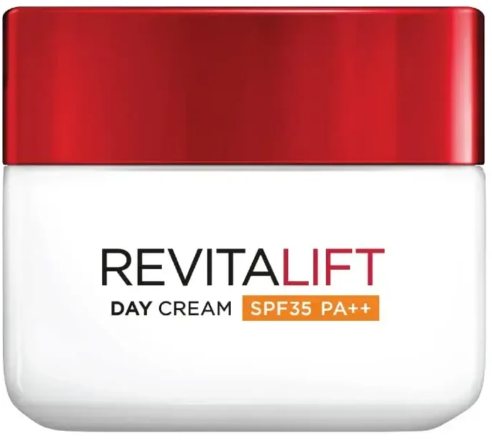 „L'Oreal Paris Revitalift“ senėjimą stabdantis kremas veidui su SPF 35, 50 ml