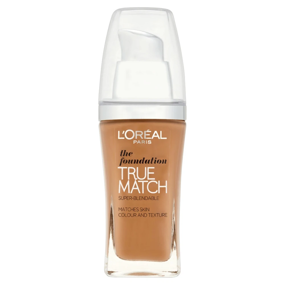 L'Oreal Paris, „True Match“ skystas makiažo pagrindas, C7, „Ambre Rose“, SPF 17, 30 ml