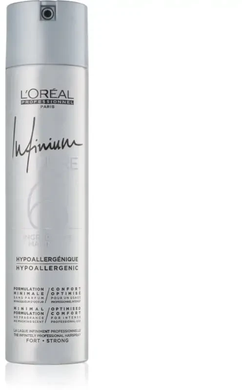 L'Oreal Professionnel Infinium Plaukų lakas stiprios fiksacijos plaukams, 300 ml