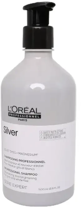 Atspalvį koreguojantis šampūnas L‘oreal Professionnel Sidabrinis Šampūnas 500ml