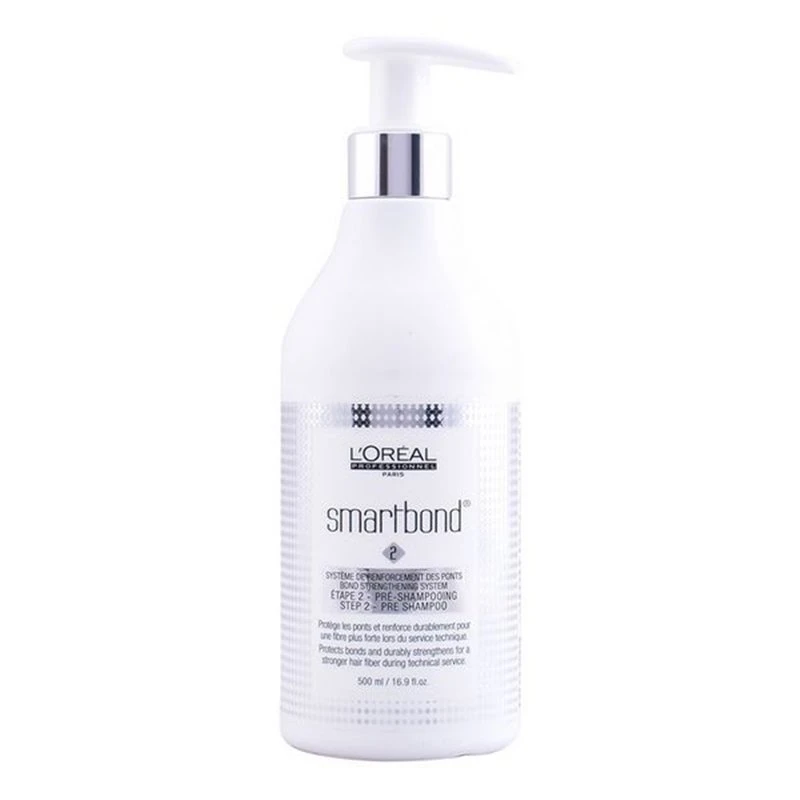 L'Oreal L'Oreal Paris L'Oral Professionnel Smartbond Bond Strengthening System Step 2 plaukų kaukė prieš šampūną, 500 ml