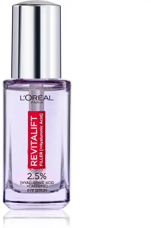 L'Oréal Paris Revitalift Filler HA 2,5% akių serumas moterims, 20 ml