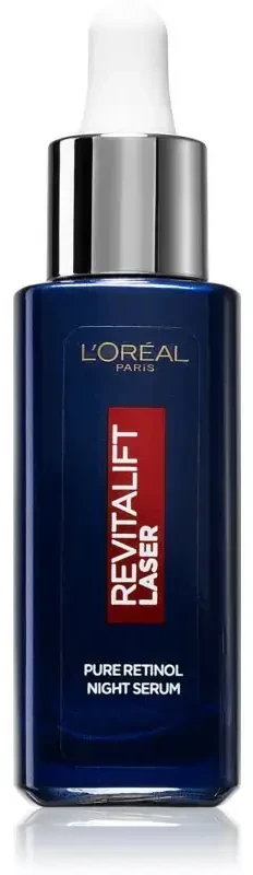 L'Oréal Paris Revitalift lazerinis Pure Retinol Night Serum Skin Serum moterims, 30 ml