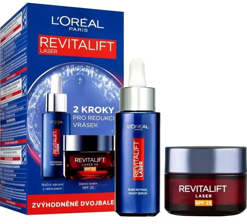 L'Oréal Paris Revitalift lazerinis Pure Retinol Night Serum odos serumas