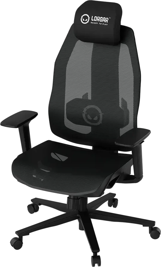 Lorgar Gaming chair mesh and comfortable molded foam