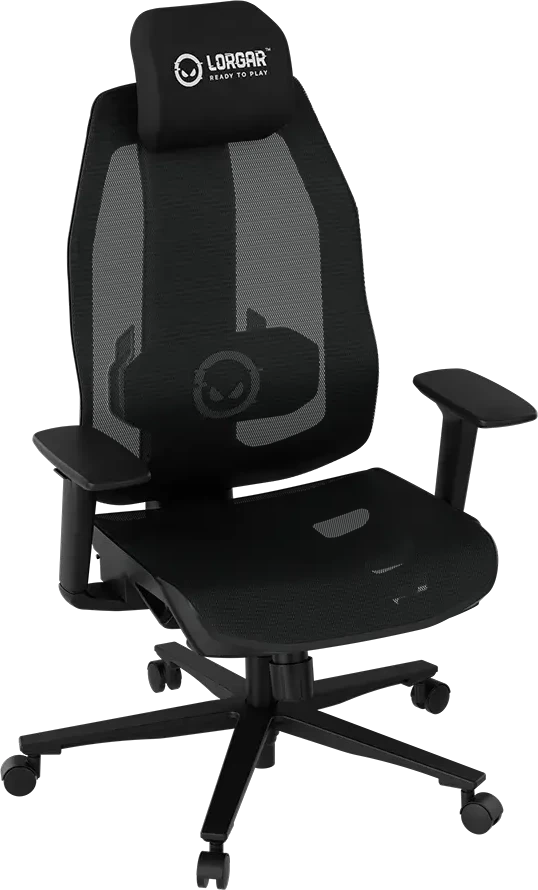 Lorgar Gaming chair mesh and comfortable molded foam