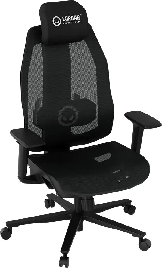 Lorgar Gaming chair mesh and comfortable molded foam