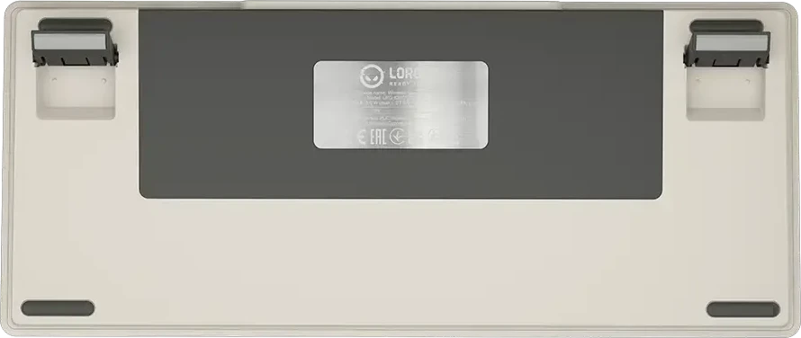 LORGAR KBP7075W, Wireless 75% Mechaninė klaviatūra žaidimams Pro, rusvai gelsvas, EN išdėstymas