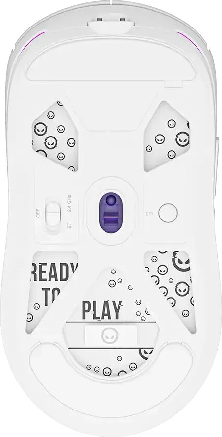 LORGAR Pelė žaidimams MSA10WR Advanced Wireless PixArt 3311 Balta