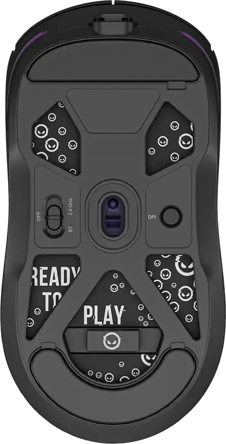 LORGAR Pelė žaidimams MSA10WR Advanced Wireless PixArt 3311 Juodas