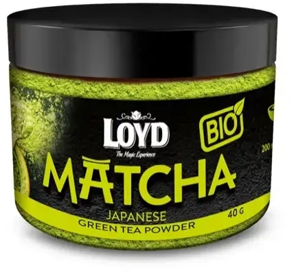 LOYD Matcha arbatos miltelių pakuotė