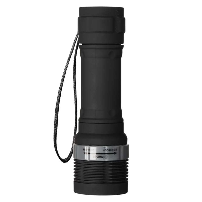 Žibintuvėlis Emos Žibintuvėlis LED 3W, juoda, zasięg 125m, zoom, 3xAAA - P4702 Emos