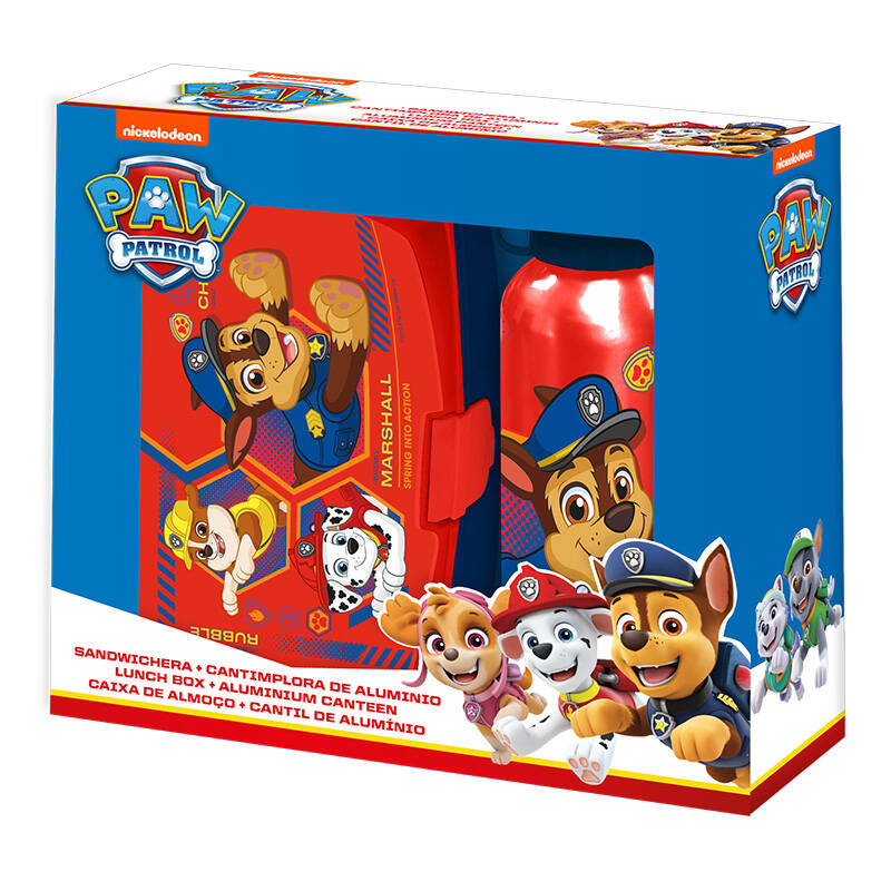Kids Licensing Lunch Box ir vandens butelis Paw Patrol KiDS licencijavimas