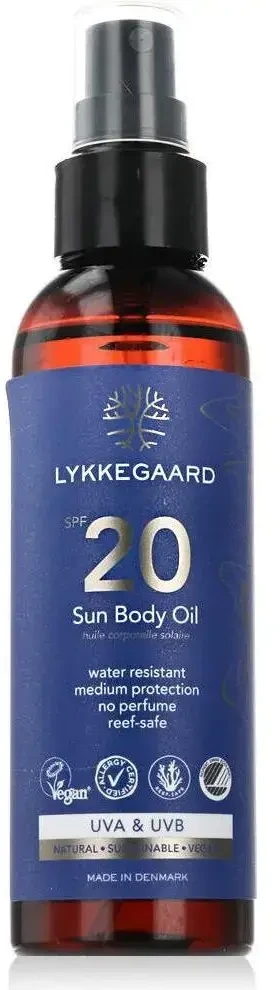 Lykkegaard Sun Body Oil SPF 20 145 ml