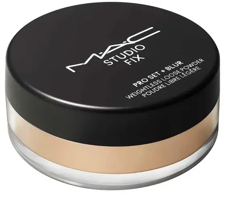 Mac Cosmetics Biri pudra Studio Fix Pro Set + (Blur Weightless Loose Powder) 6,5 g