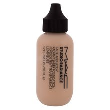 MAC Studio Radiance veido ir kūno švytėjimo efektą suteikiantis makiažo pagrindas, 50 ml, Spalva: N2