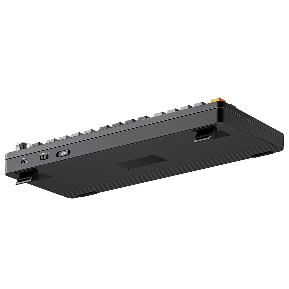 Machenike K600-B82W Belaidė mechaninė su pašvietimu Klaviatūra žaidimams GR Sidabrinis Switch - Juodas