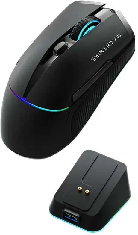 Machenike L8 Pro belaidė žaidimų pelė - juoda