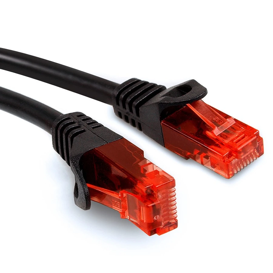 MACLEAN MCTV-742 Maclean MCTV-742 Patchcord UTP cat6 Kabelio kištukas-kištukas 3m juodas