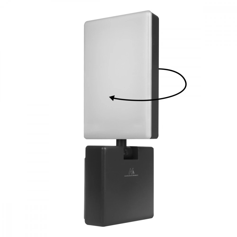 Lampa Maclean LED lempa, juoda, 10W, IP65, 700lm, neutrali balta (4000K) MCE514 B