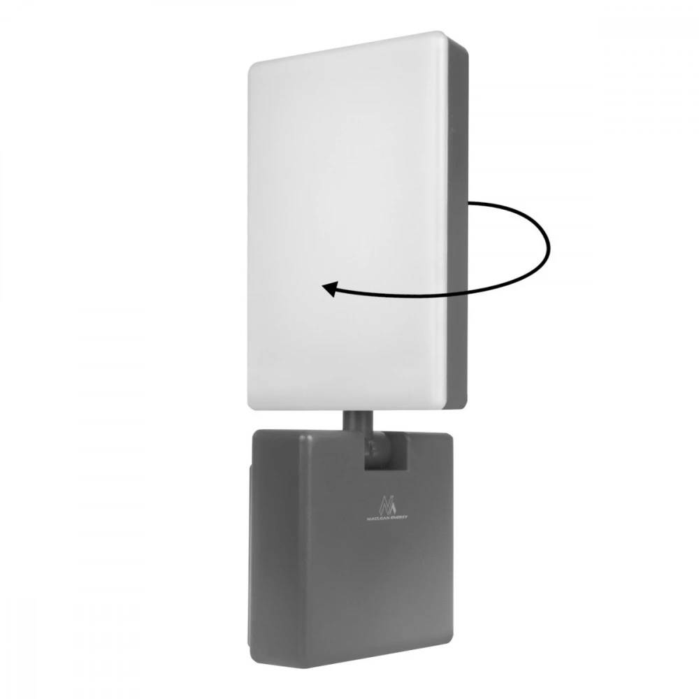 Lampa „Maclean“ LED lempa, pilka, 10 W, IP65, 700 lm, neutrali balta (4000 K) MCE514 GR