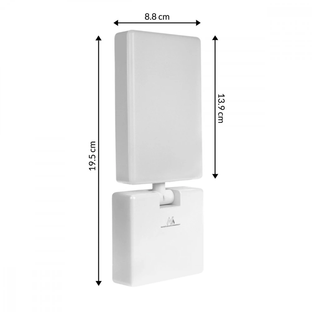 Lampa „Maclean“ LED lempa, balta, 10 W, IP65, 700 lm, neutrali balta (4000 K) MCE514 W