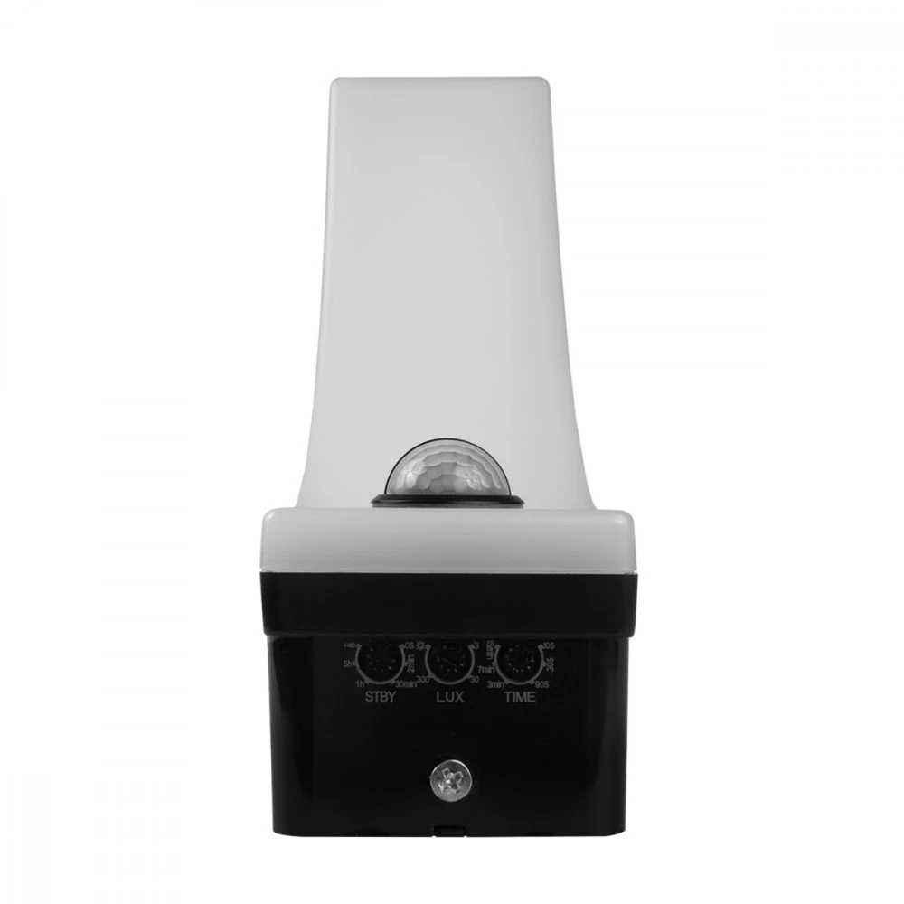 Lampa „Maclean“ LED šviestuvas su judesio jutikliu, PIR judesio jutikliu, juodas, 20 W, IP65, 2000 lm, neutrali balta (4000 K) MCE512 B