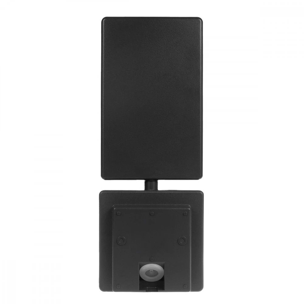 Maclean LED lempa su judesio jutikliu, PIR judesio jutiklis, juoda, 10W, IP65, 800lm, neutrali balta spalva (4000K) MCE516 B