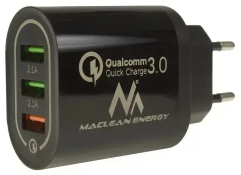 USB MAINS CHARGER MCE-479B MACLEAN ENERGY