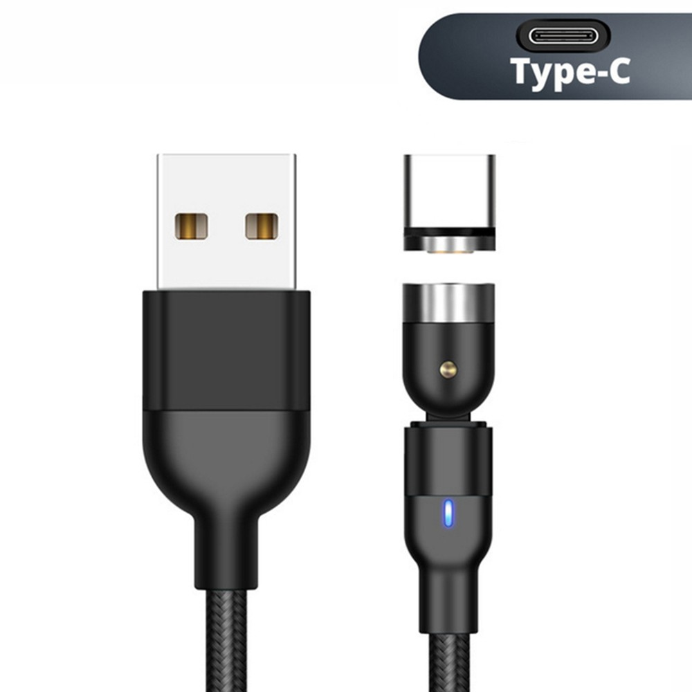 USB kabelis Maclean USB-A - USB-C 2 m Juodas (MCE475)
