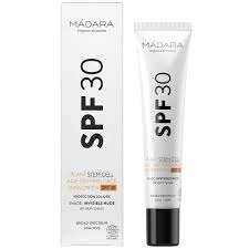 "Mádara" Augalinių kamieninių ląstelių apsauginis kremas nuo saulės Spf30 40ml