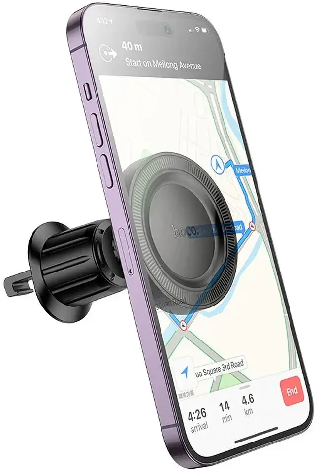 Automobilinis telefono laikiklis Hoco H56 (air vent) juodas