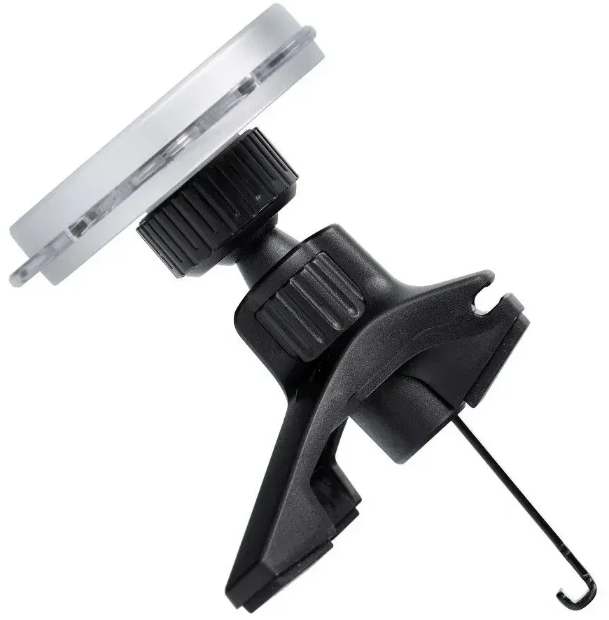 Automobilinis laikiklis Forcell F-GRIP (MagSafe) tvirtinamas ant ventiliacijos grotelių juodas