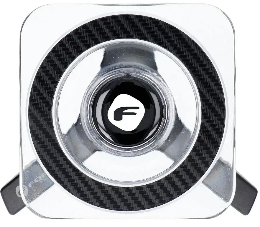 Automobilinis laikiklis Forcell F-GRIP (MagSafe) tvirtinamas ant ventiliacijos grotelių juodas