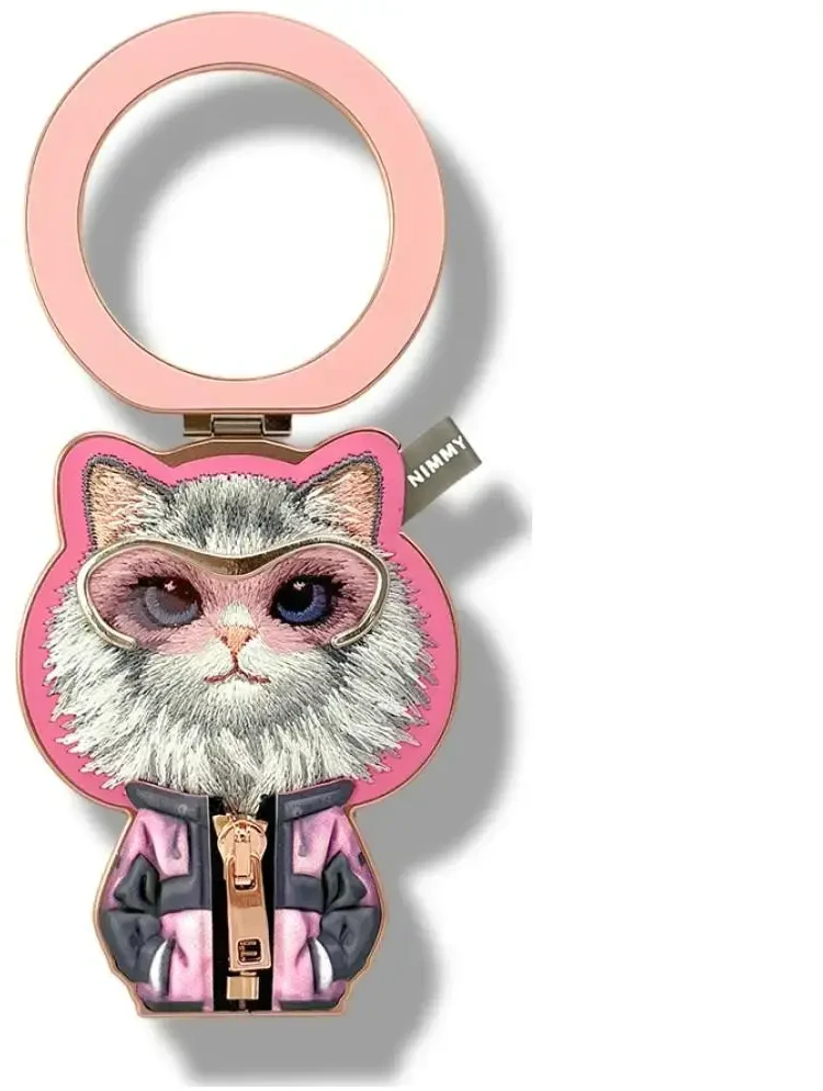 Nimmy Cool&Cute 2.0 Chinchila Magnetic Pendant - Rožinė