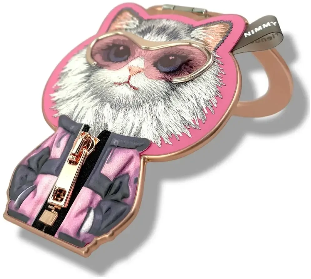 Nimmy Cool&Cute 2.0 Chinchila Magnetic Pendant - Rožinė