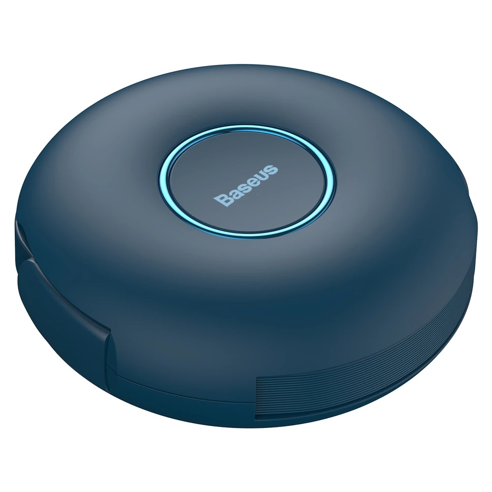 Magnetinis USB kabelis Baseus Zinc 3in1 USB-C | Lightning | Micro 20W, 1m (mėlynas)