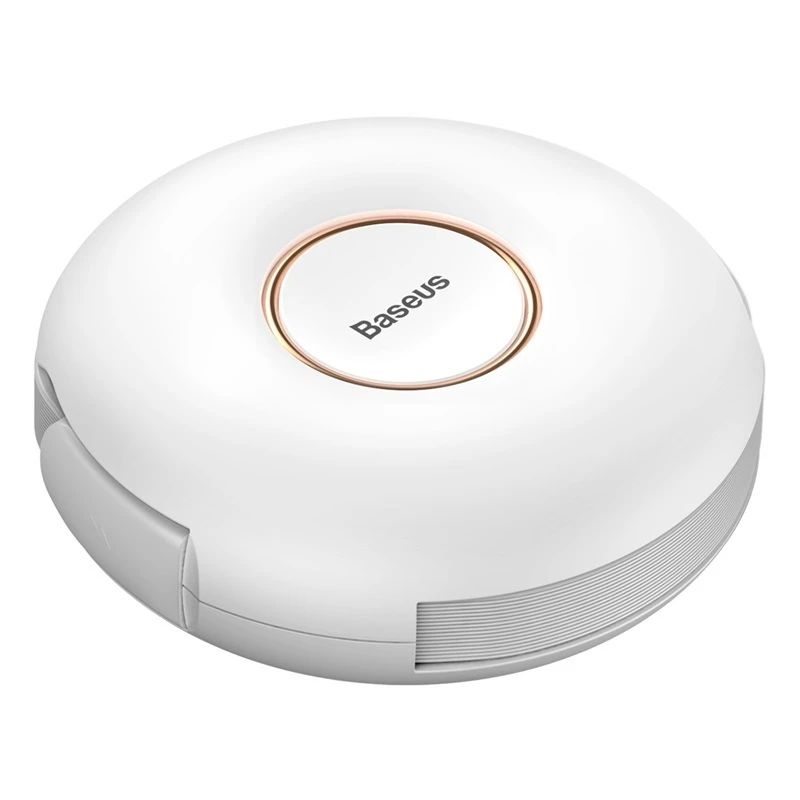 Magnetinis USB kabelis Baseus Zinc 3in1 USB-C | Lightning | Micro 20W, 1m (baltas)